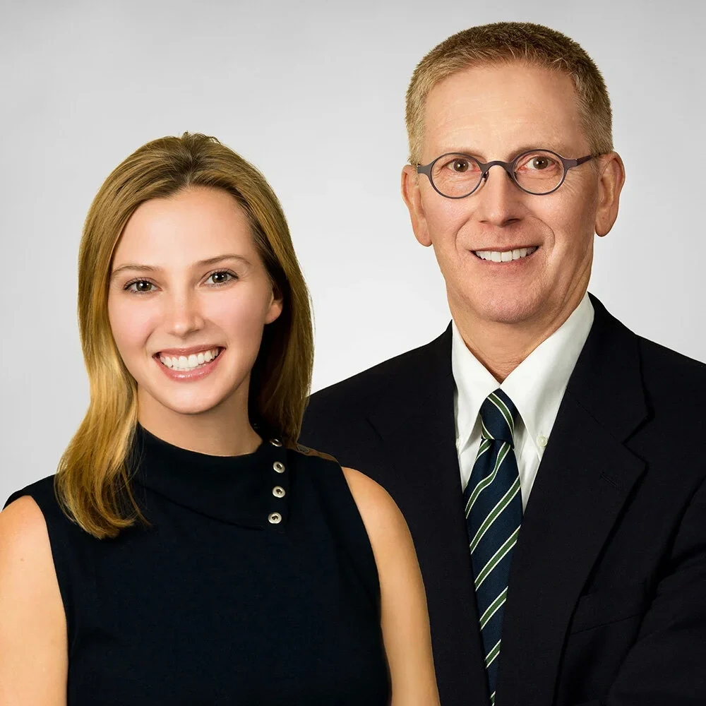 Dr. Kate Schacherl and her father, Dr. John Schacherl.